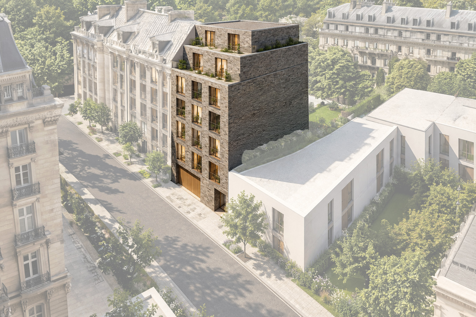 Étude de faisabilité, Vincennes, 2026 – AVA Alberto Venzo Architecte