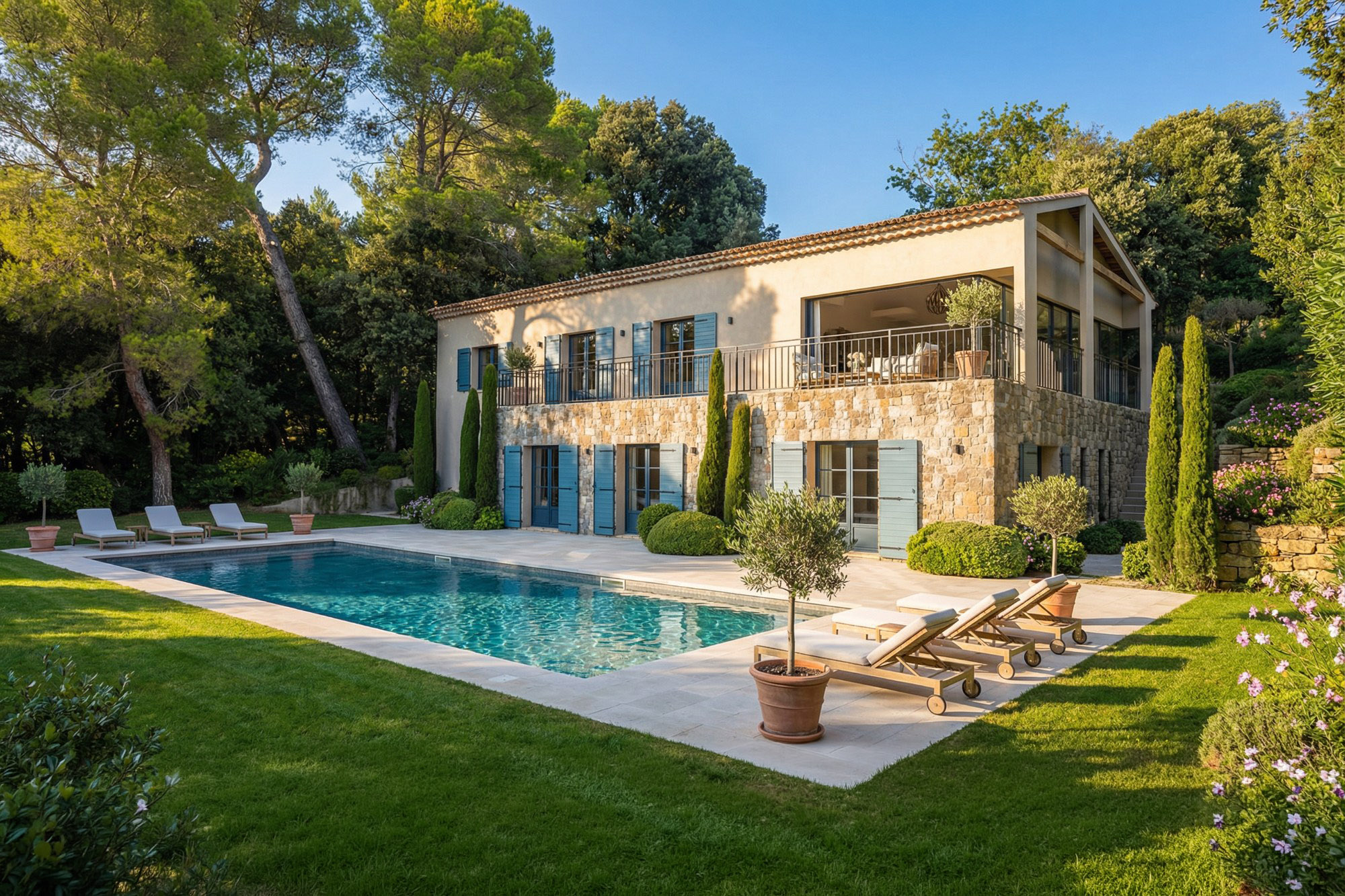 Villa à Mougins – plan 3
