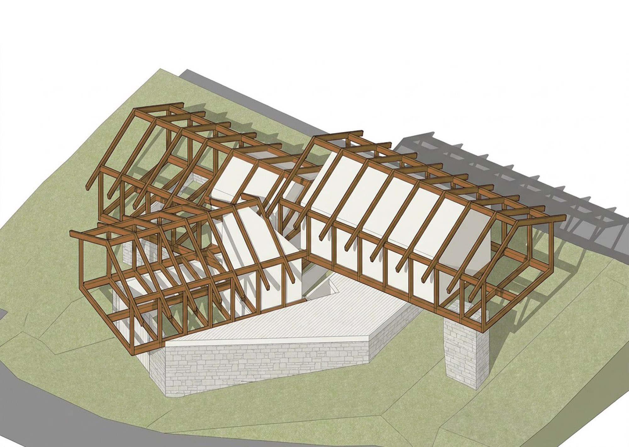 Villa alpine à Megève – plan 5